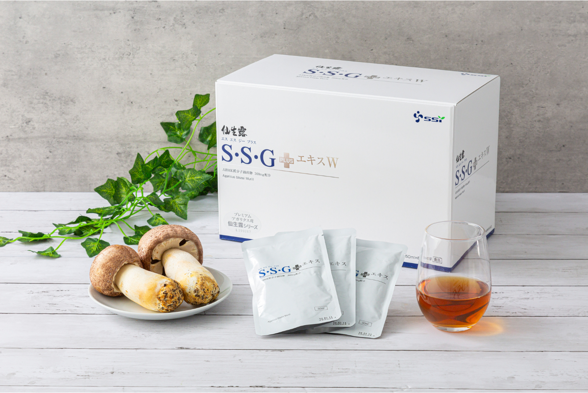 仙生露 SSG+ プラスエキス 50ml 40包 アガリクス ABMK アガリクス SSG＋エキスW – somelife online store