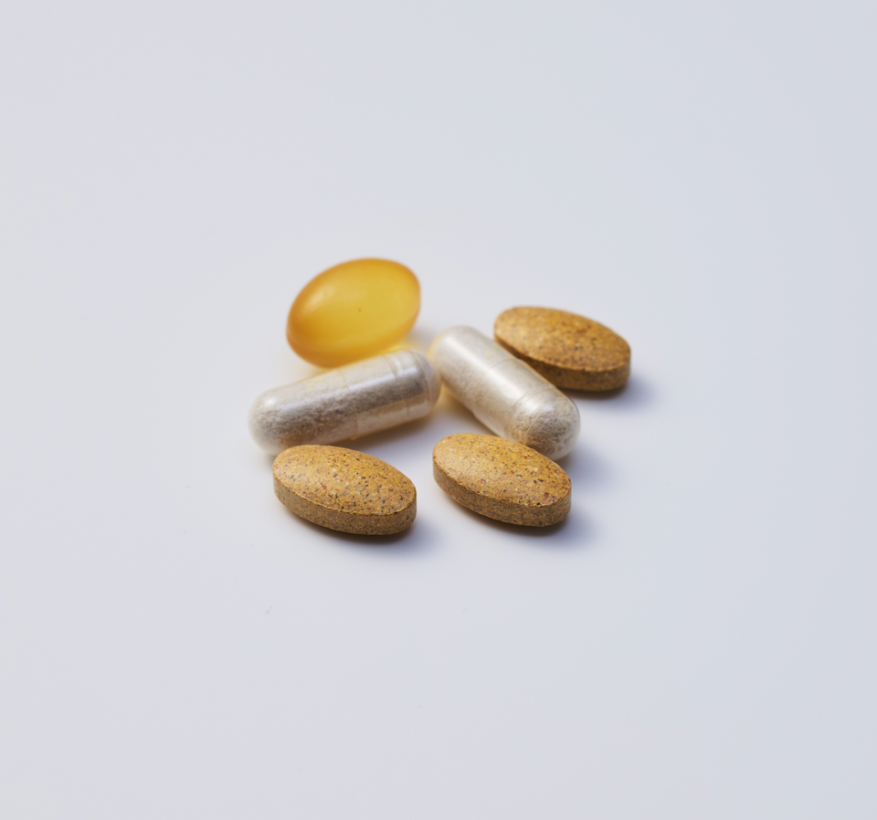 Somelife Executive Supplementの公式写真は1包分の6粒です。1日分は3包・計18粒です